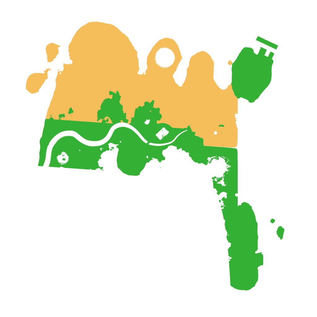 Biome Rust Map: Procedural Map, Size: 2850, Seed: 356745