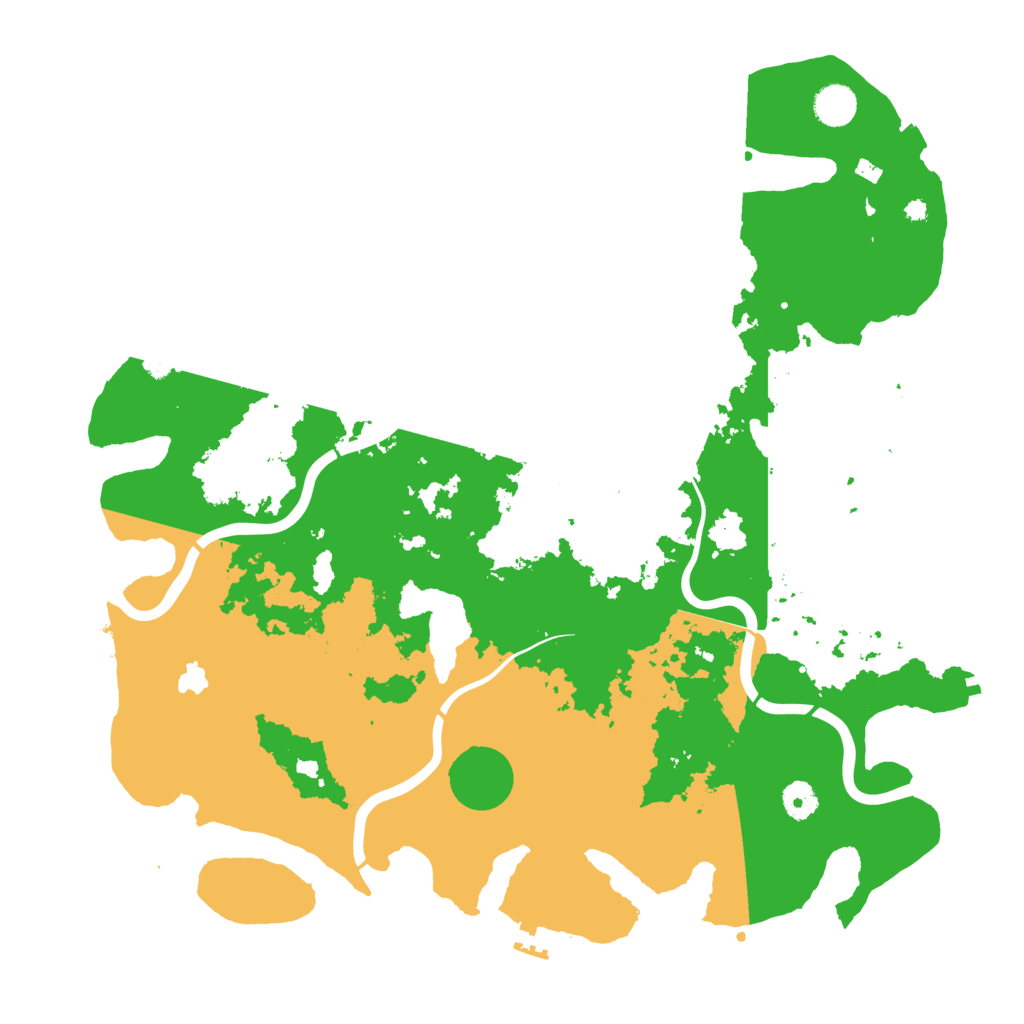 Biome Rust Map: Procedural Map, Size: 4250, Seed: 225434022