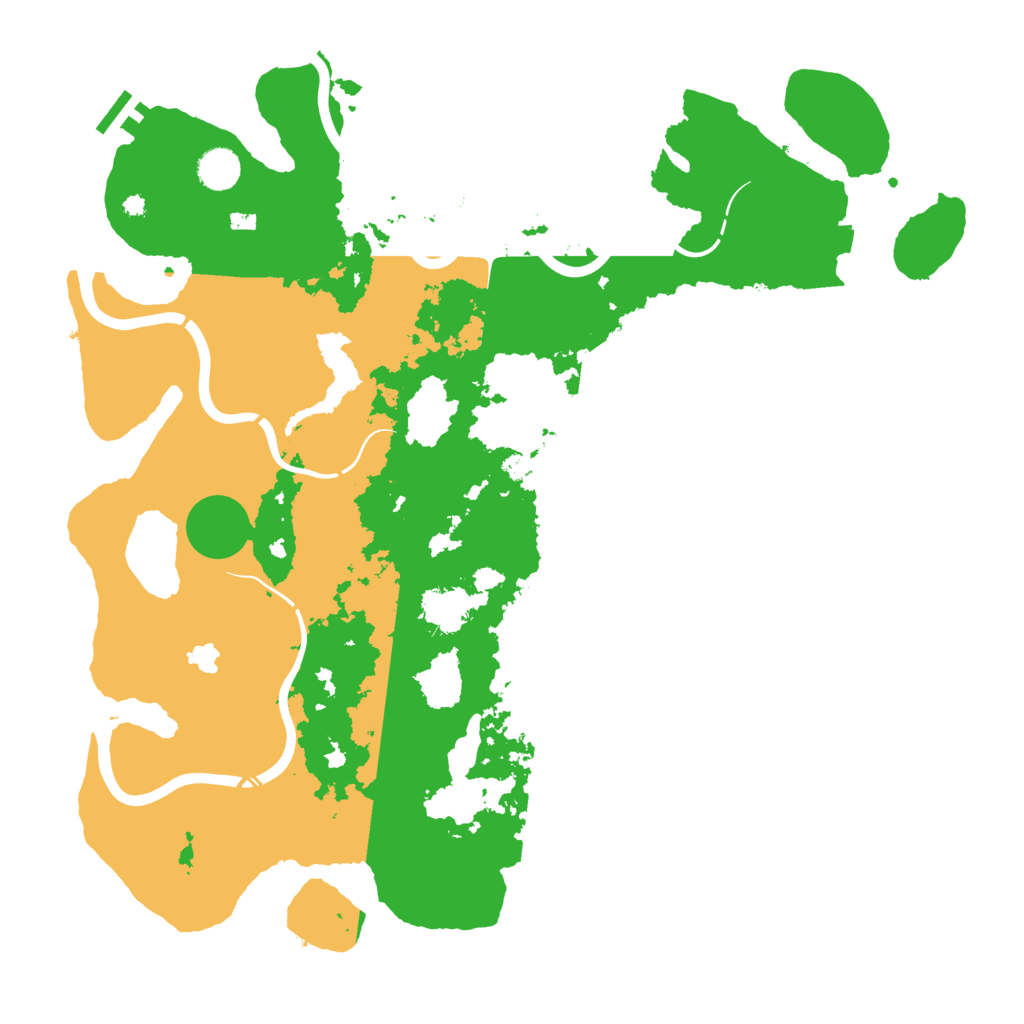 Biome Rust Map: Procedural Map, Size: 4250, Seed: 130850457