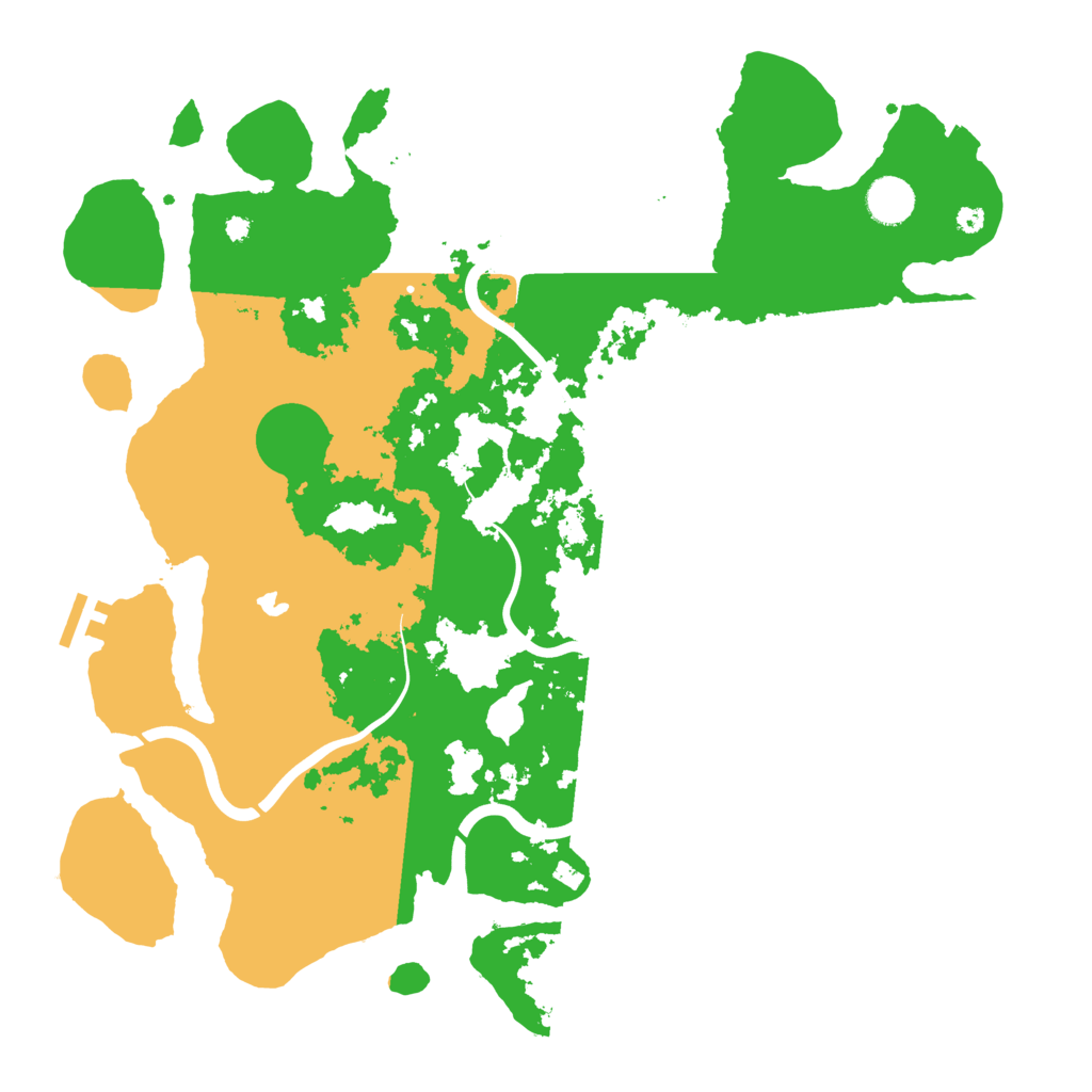 Biome Rust Map: Procedural Map, Size: 4000, Seed: 1090735988