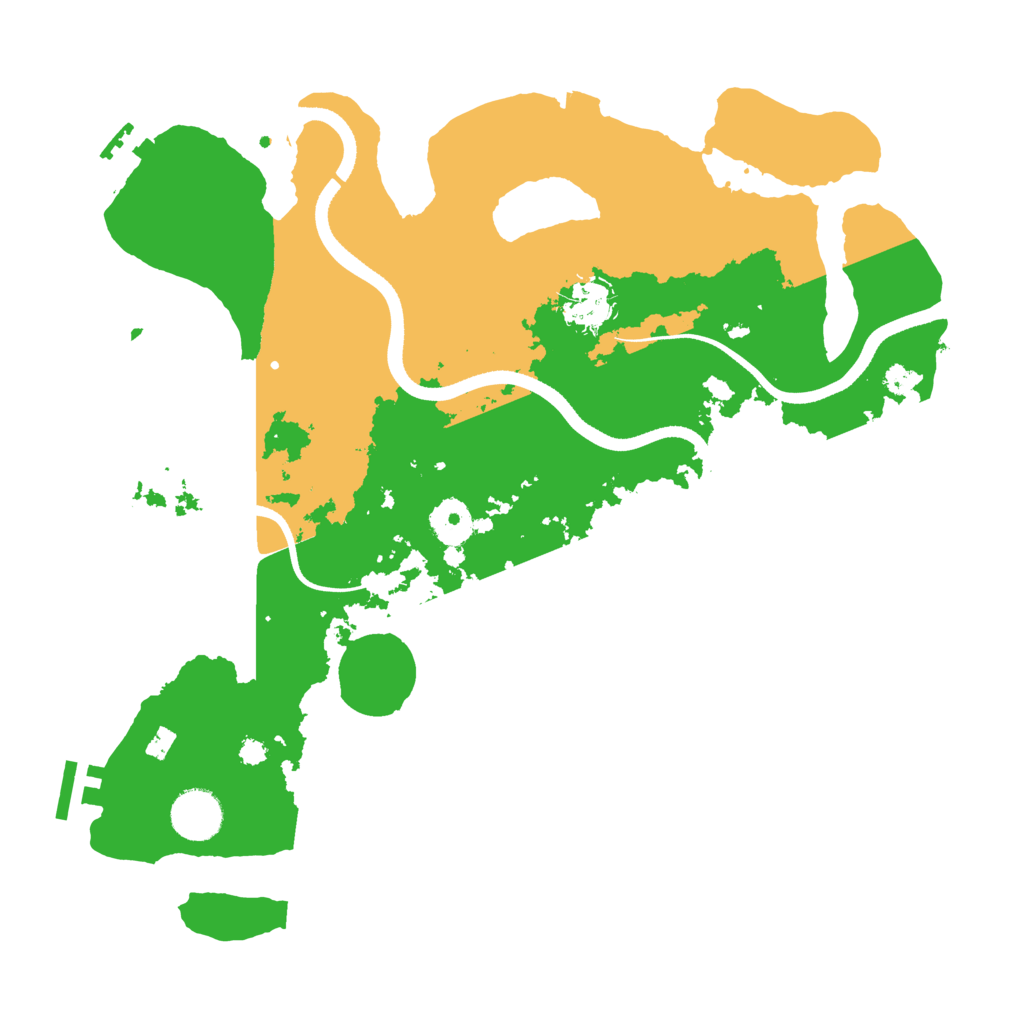 Biome Rust Map: Procedural Map, Size: 3500, Seed: 1631606691