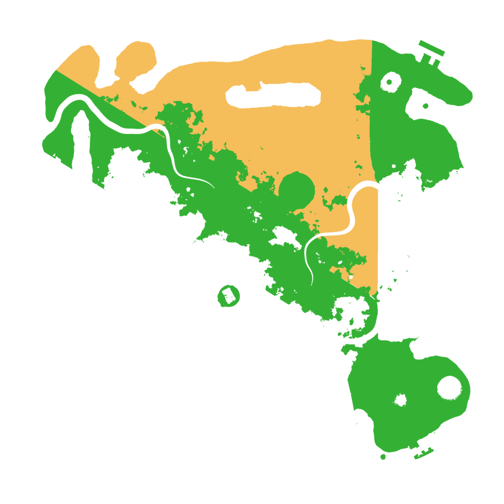 Biome Rust Map: Procedural Map, Size: 3750, Seed: 1567262240