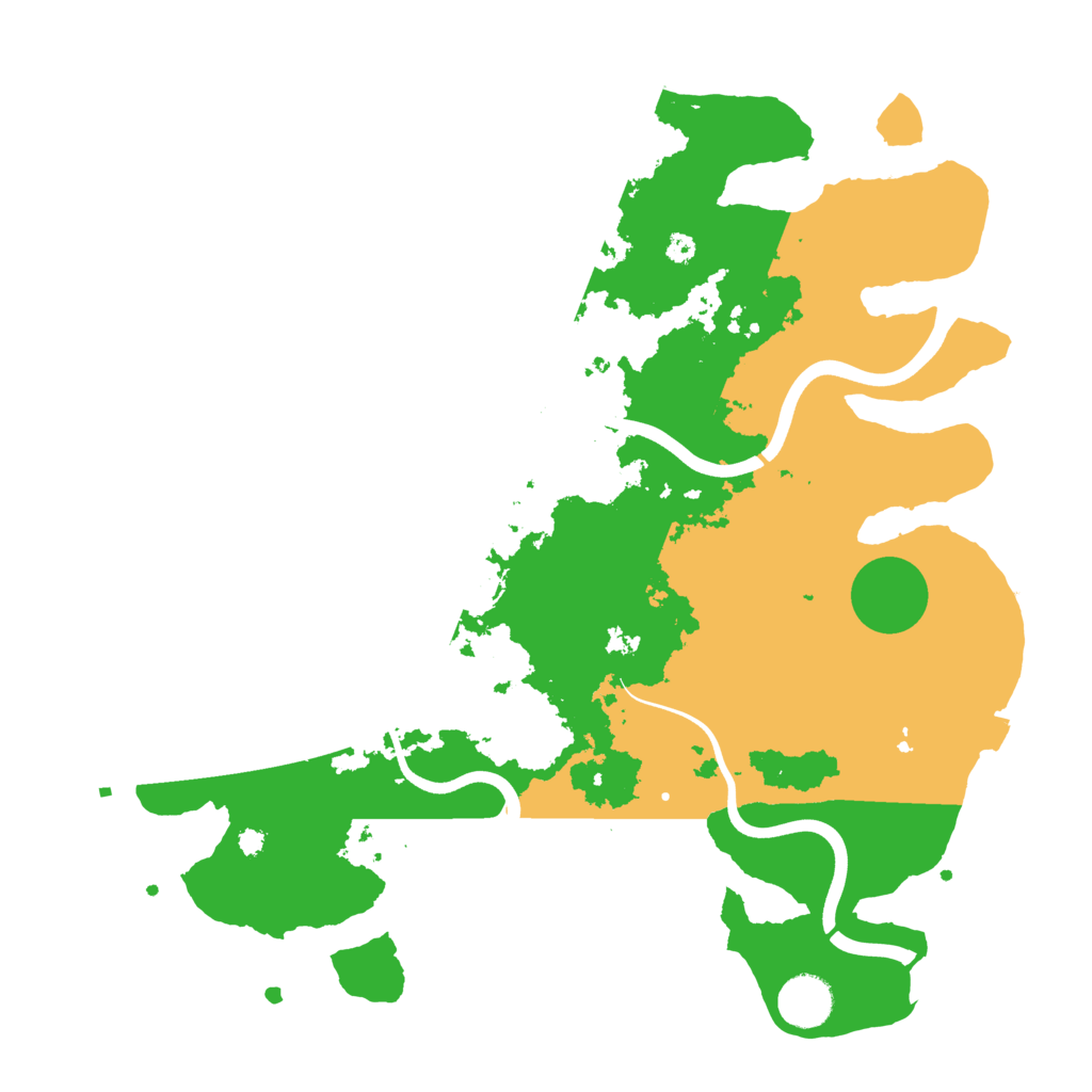 Biome Rust Map: Procedural Map, Size: 3750, Seed: 1633879188