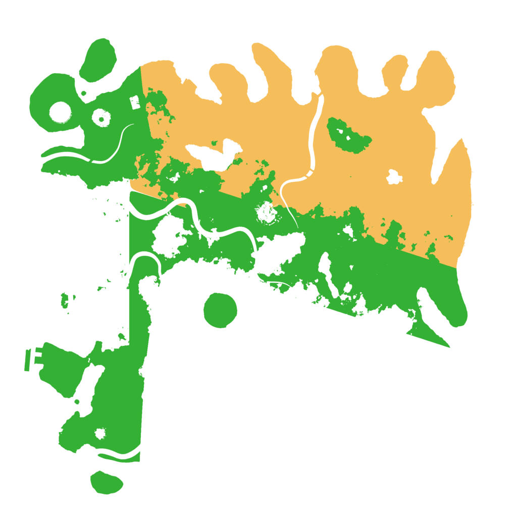 Biome Rust Map: Procedural Map, Size: 4250, Seed: 23128378