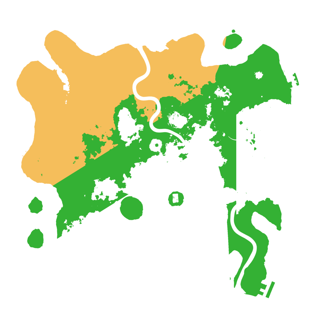 Biome Rust Map: Procedural Map, Size: 3750, Seed: 8342587