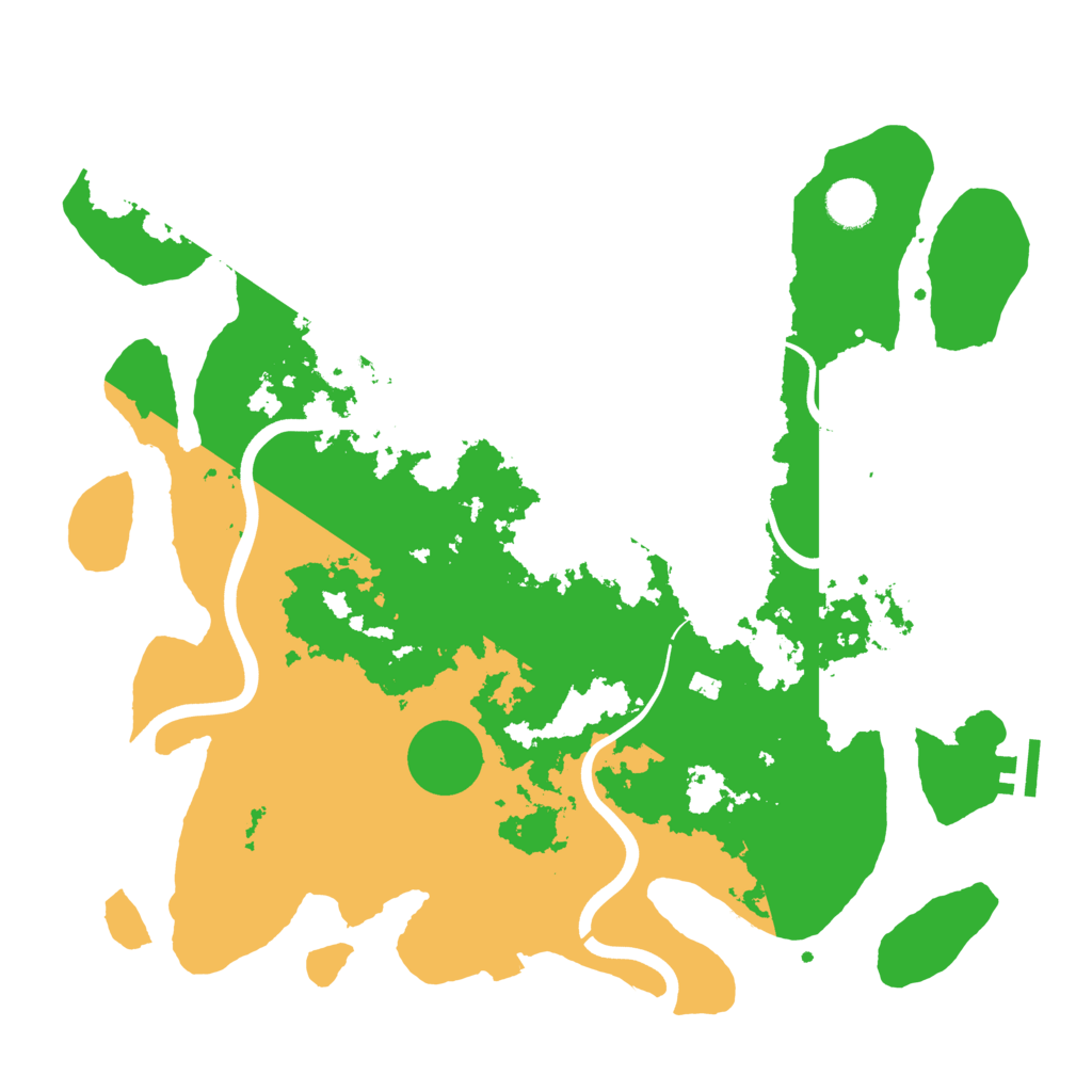 Biome Rust Map: Procedural Map, Size: 3850, Seed: 1670178072