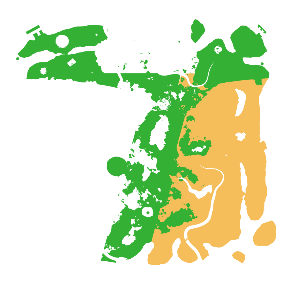 Biome Rust Map: Procedural Map, Size: 4000, Seed: 915593942