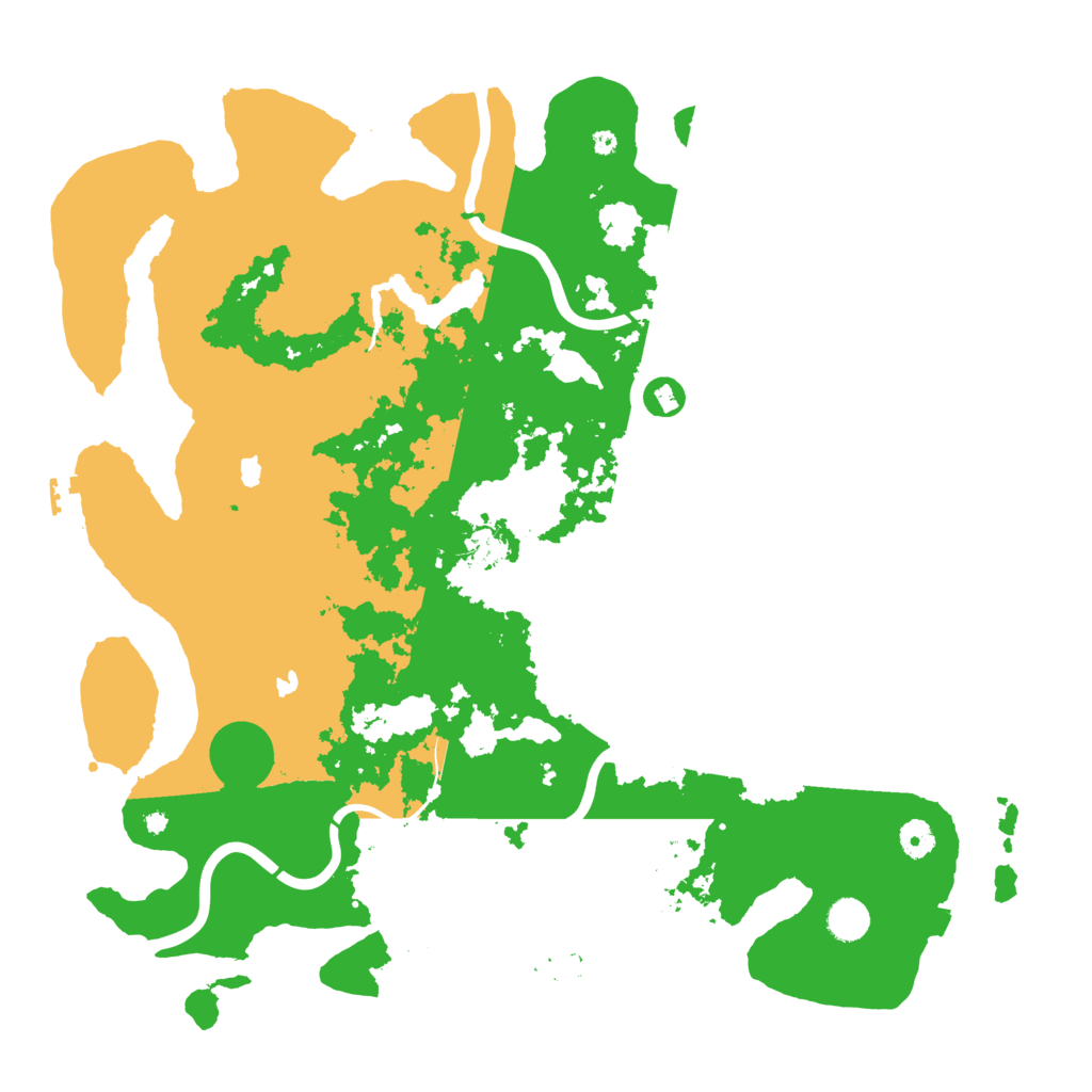 Biome Rust Map: Procedural Map, Size: 4500, Seed: 1553139326