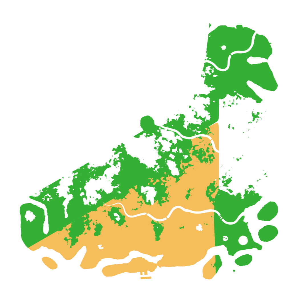 Biome Rust Map: Procedural Map, Size: 5500, Seed: 712517816