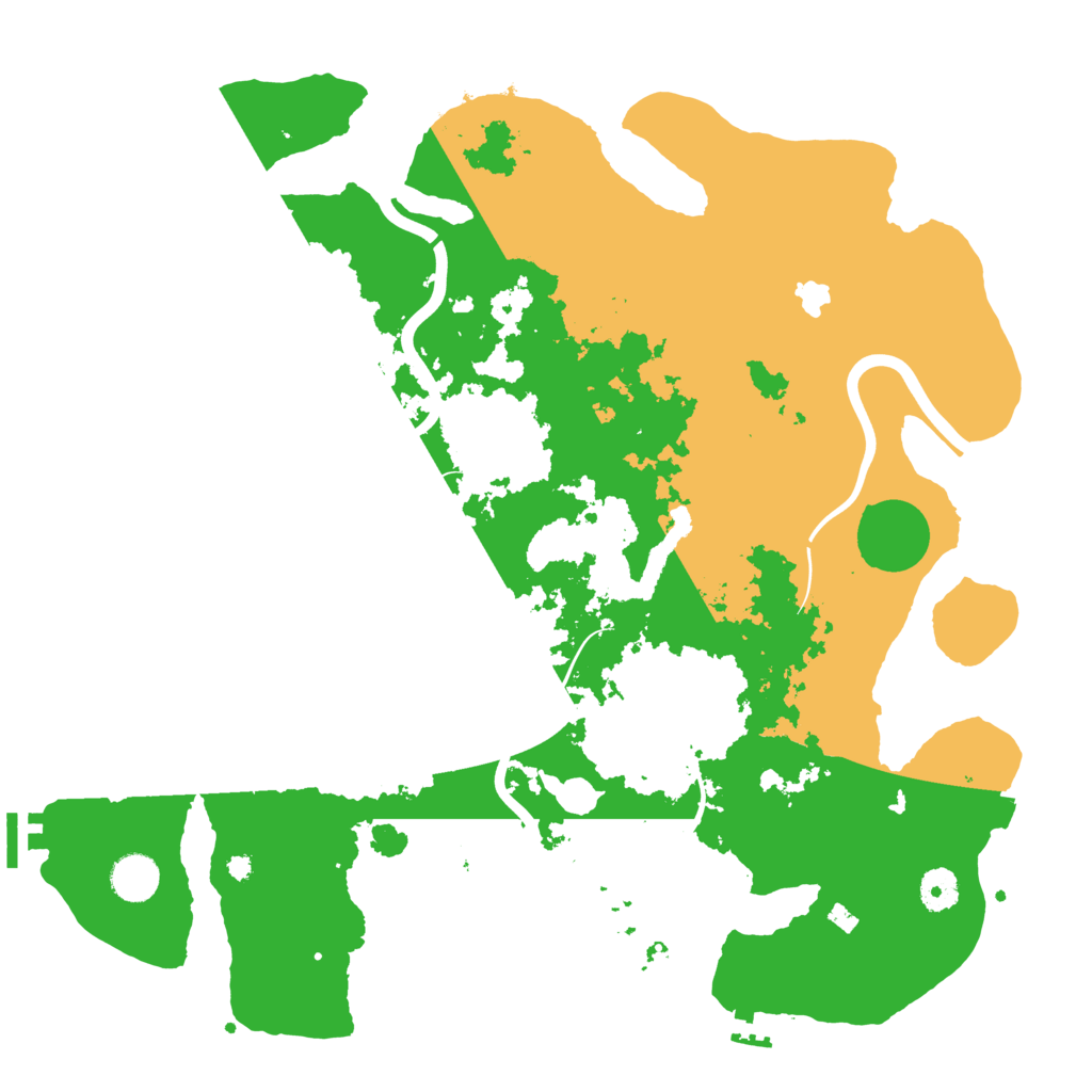 Biome Rust Map: Procedural Map, Size: 4000, Seed: 1002234037