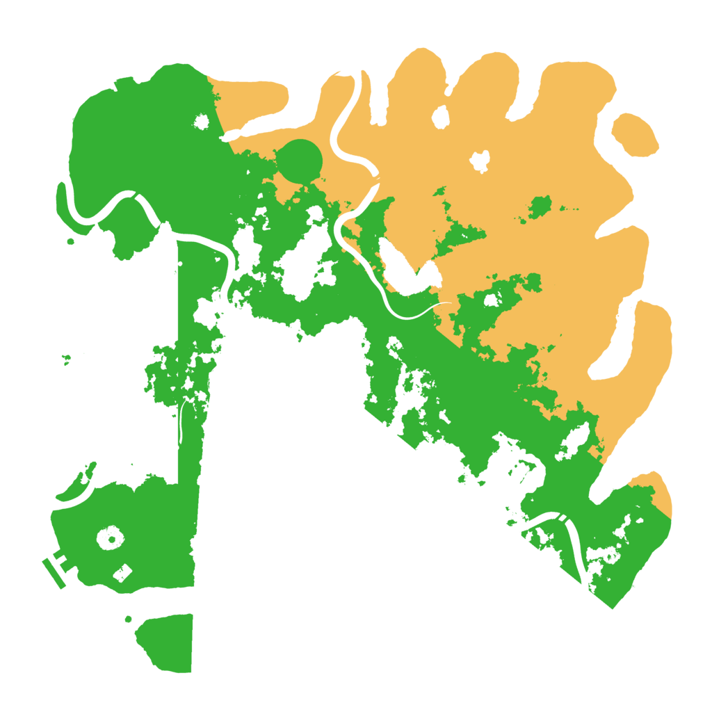 Biome Rust Map: Procedural Map, Size: 4250, Seed: 309313021
