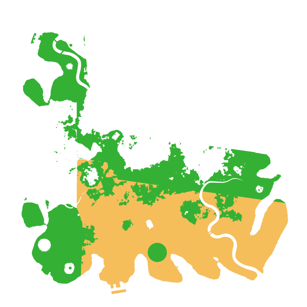 Biome Rust Map: Procedural Map, Size: 4250, Seed: 962803682