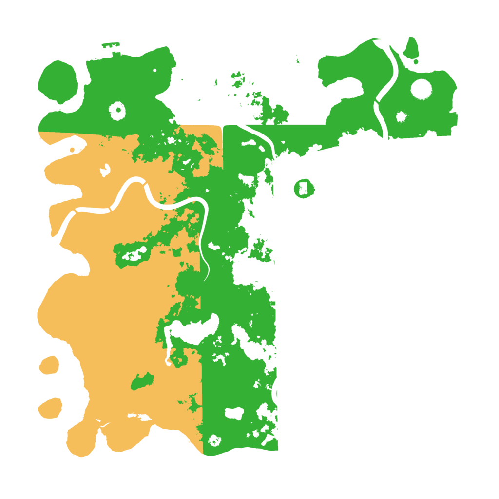 Biome Rust Map: Procedural Map, Size: 4250, Seed: 1119073374