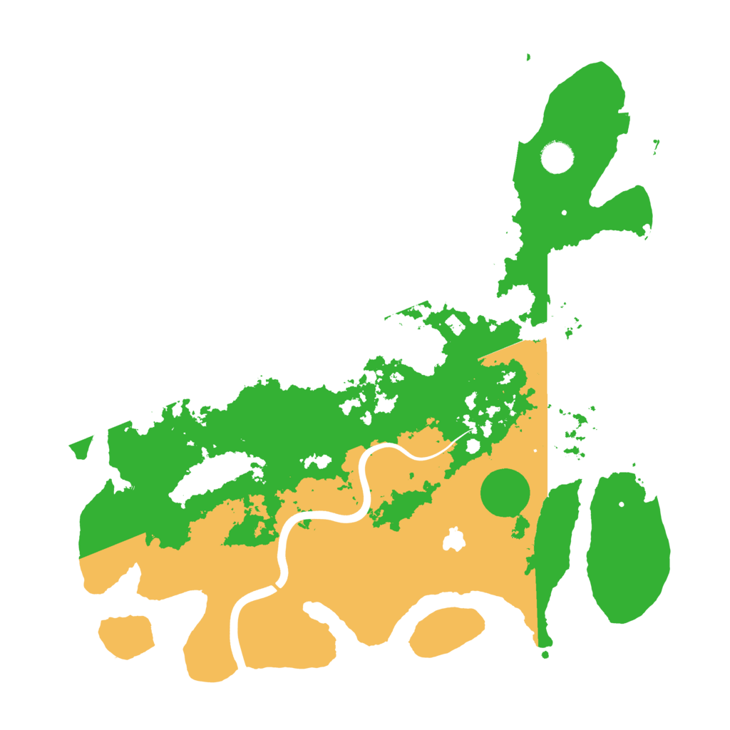 Biome Rust Map: Procedural Map, Size: 4000, Seed: 69727872