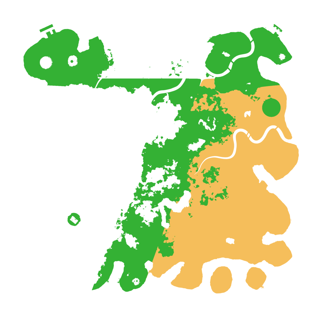 Biome Rust Map: Procedural Map, Size: 4500, Seed: 1022131263