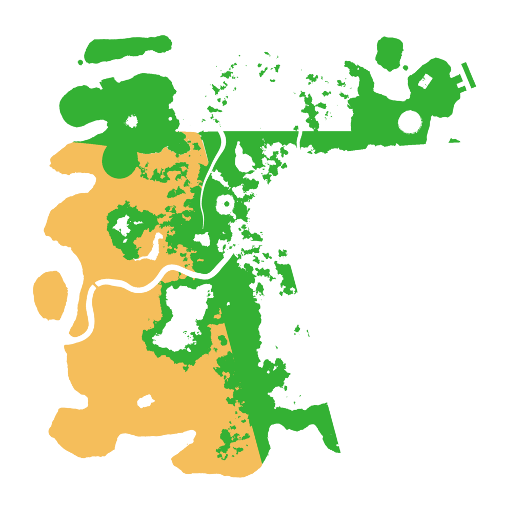 Biome Rust Map: Procedural Map, Size: 4000, Seed: 871074