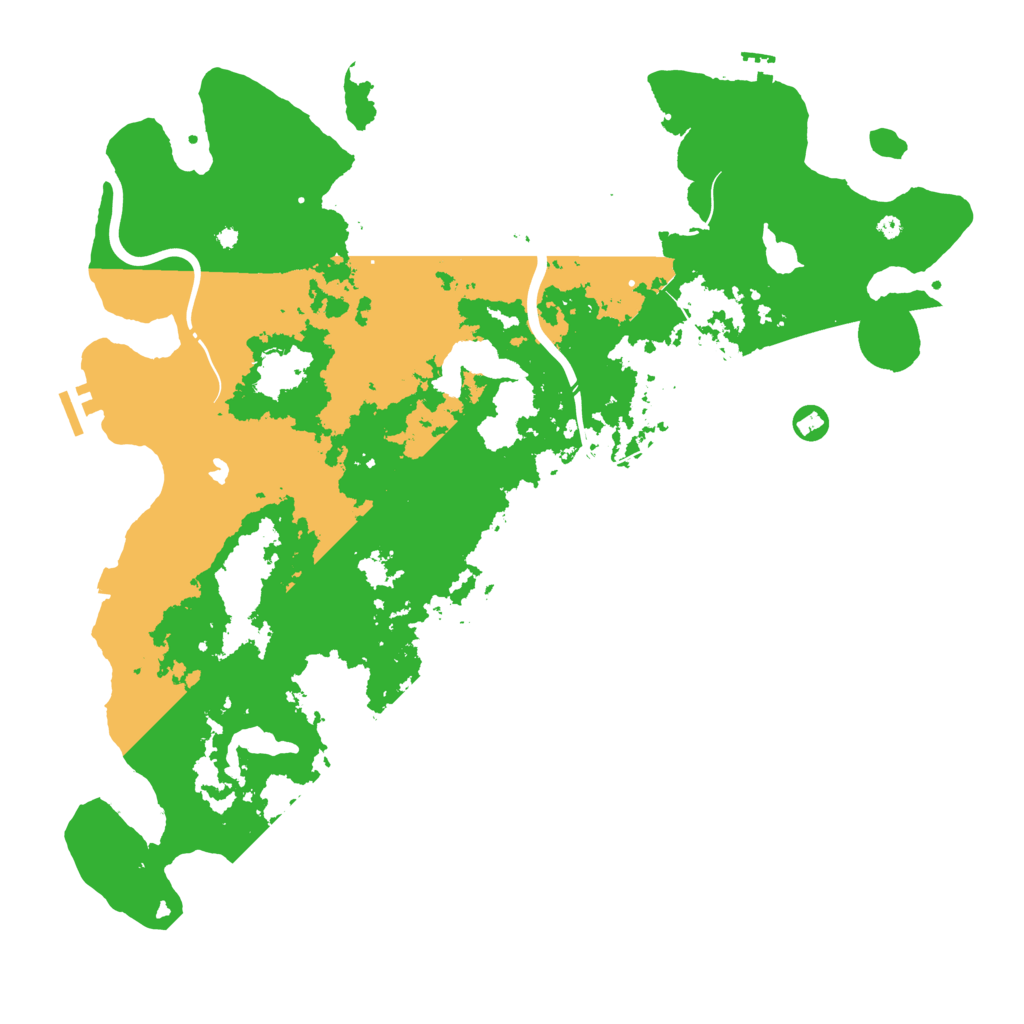 Biome Rust Map: Procedural Map, Size: 4500, Seed: 692475740