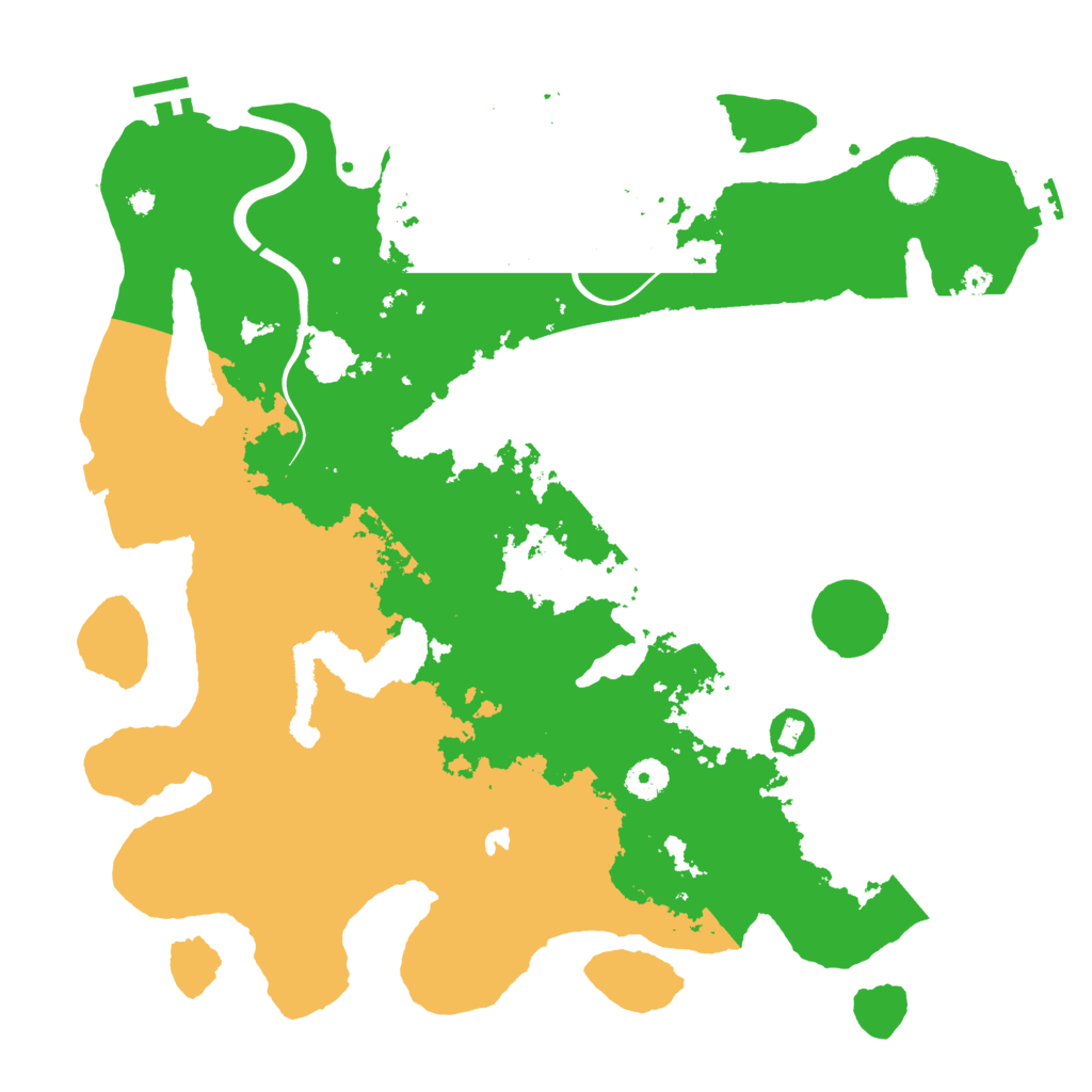 Biome Rust Map: Procedural Map, Size: 4000, Seed: 530024547