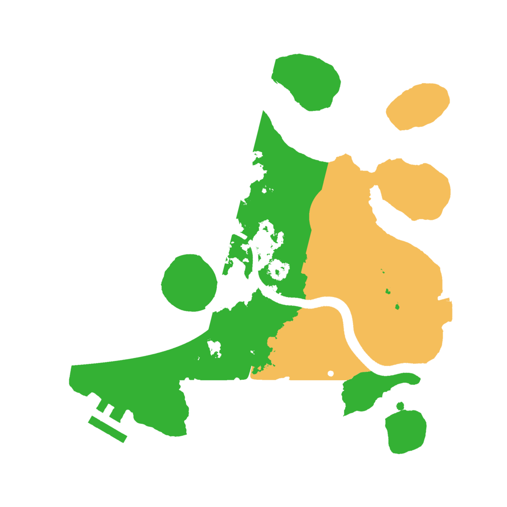 Biome Rust Map: Procedural Map, Size: 2500, Seed: 1750812847