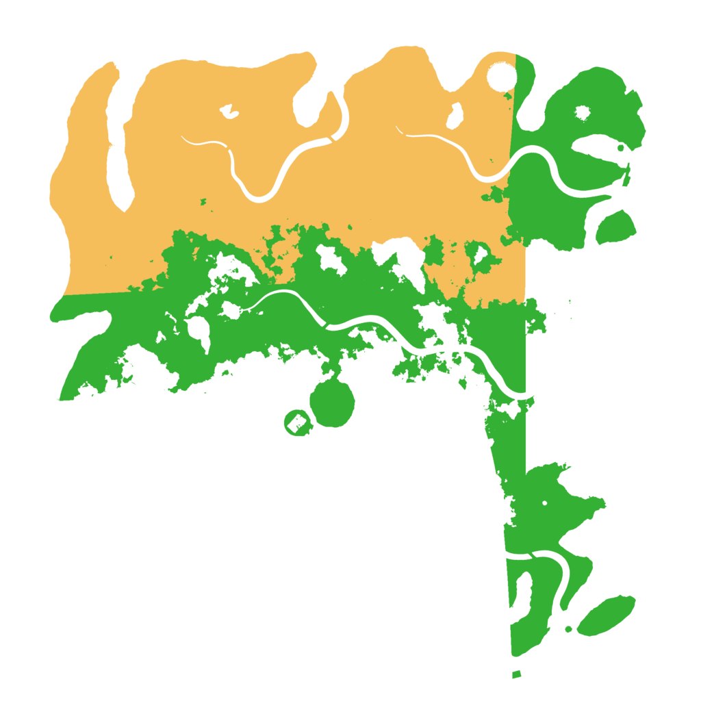 Biome Rust Map: Procedural Map, Size: 4250, Seed: 2045019198