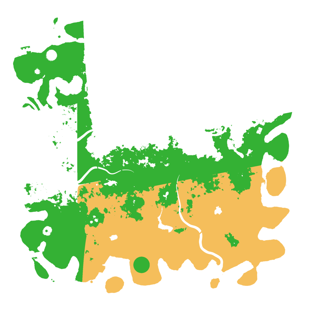 Biome Rust Map: Procedural Map, Size: 5000, Seed: 99386872