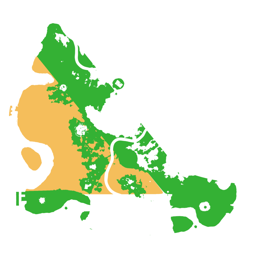 Biome Rust Map: Procedural Map, Size: 3800, Seed: 845786935