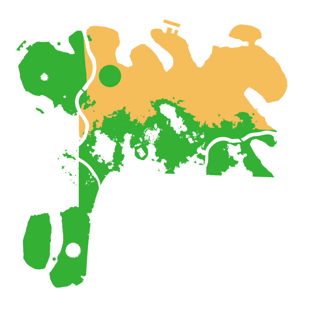 Biome Rust Map: Procedural Map, Size: 3750, Seed: 1120418599