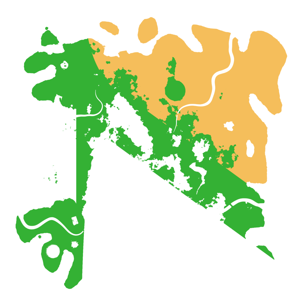Biome Rust Map: Procedural Map, Size: 4000, Seed: 46345