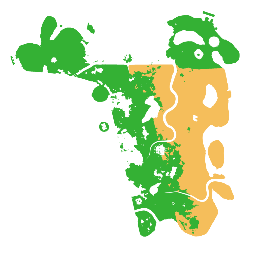 Biome Rust Map: Procedural Map, Size: 4250, Seed: 26839