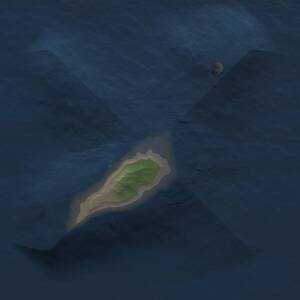 Thumbnail Rust Map: Procedural Map, Size: 1000, Seed: 888228691, 1 Monuments