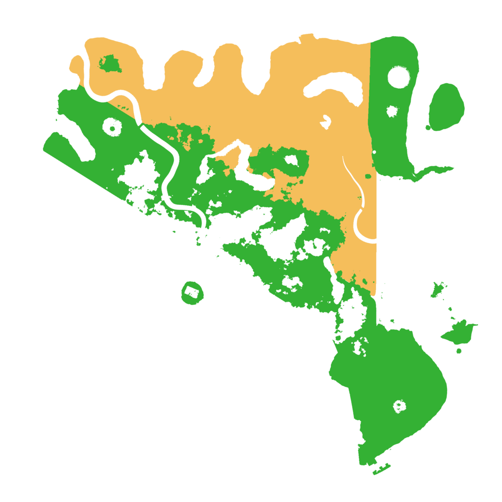 Biome Rust Map: Procedural Map, Size: 4000, Seed: 485769586