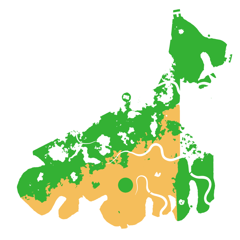 Biome Rust Map: Procedural Map, Size: 4250, Seed: 4022601