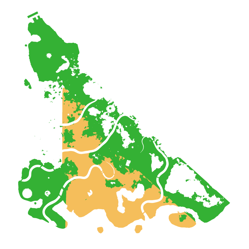 Biome Rust Map: Procedural Map, Size: 4500, Seed: 1066665287