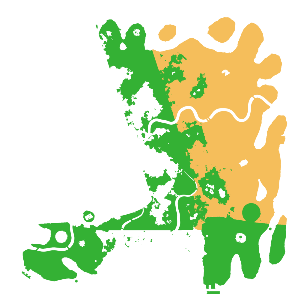 Biome Rust Map: Procedural Map, Size: 4500, Seed: 692769044