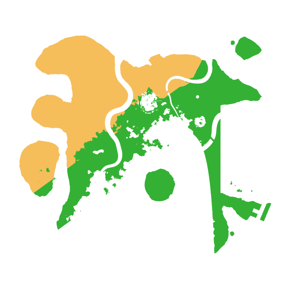 Biome Rust Map: Procedural Map, Size: 2700, Seed: 1770379326