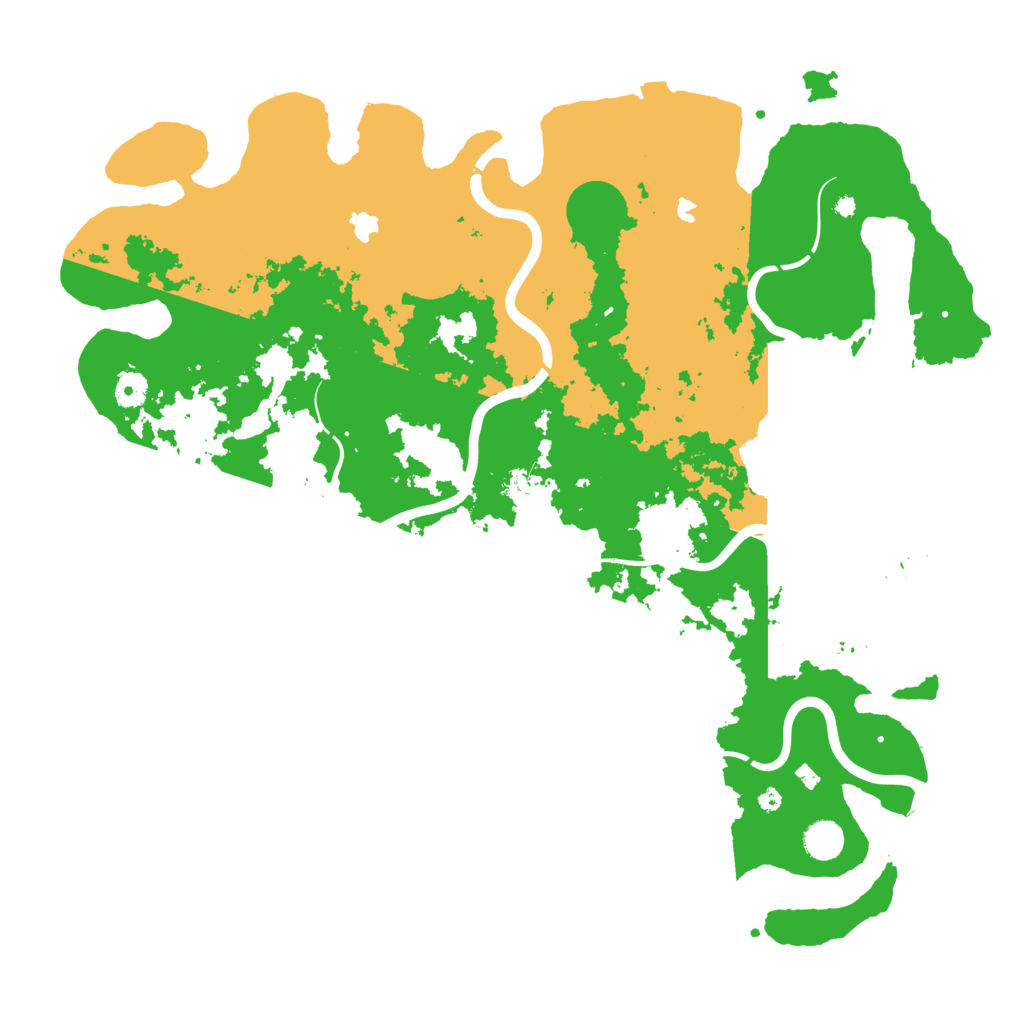 Biome Rust Map: Procedural Map, Size: 4500, Seed: 2228