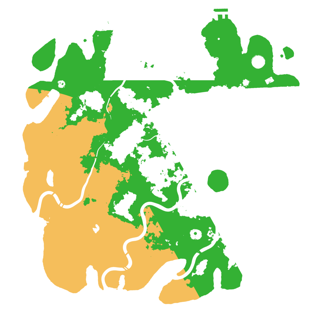 Biome Rust Map: Procedural Map, Size: 4250, Seed: 1649076092