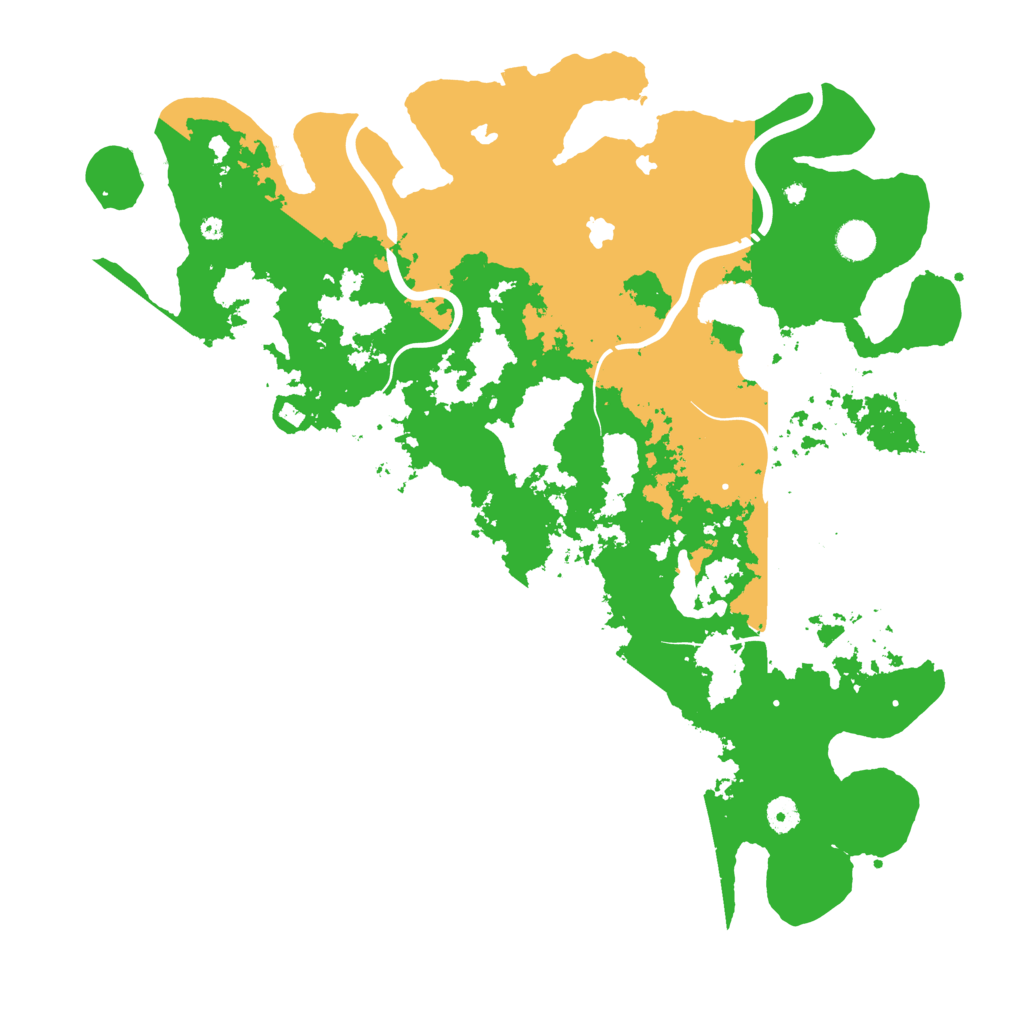 Biome Rust Map: Procedural Map, Size: 4500, Seed: 282603452