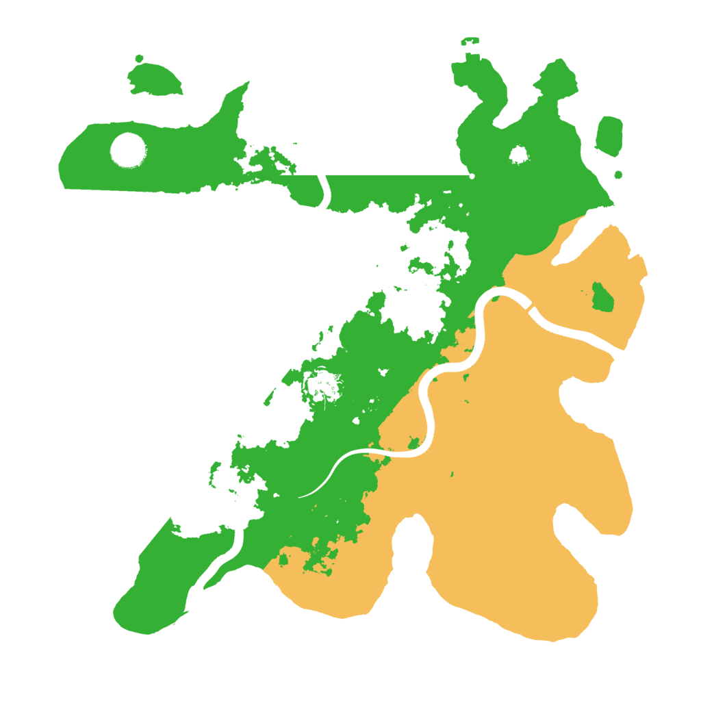 Biome Rust Map: Procedural Map, Size: 3500, Seed: 1114245278