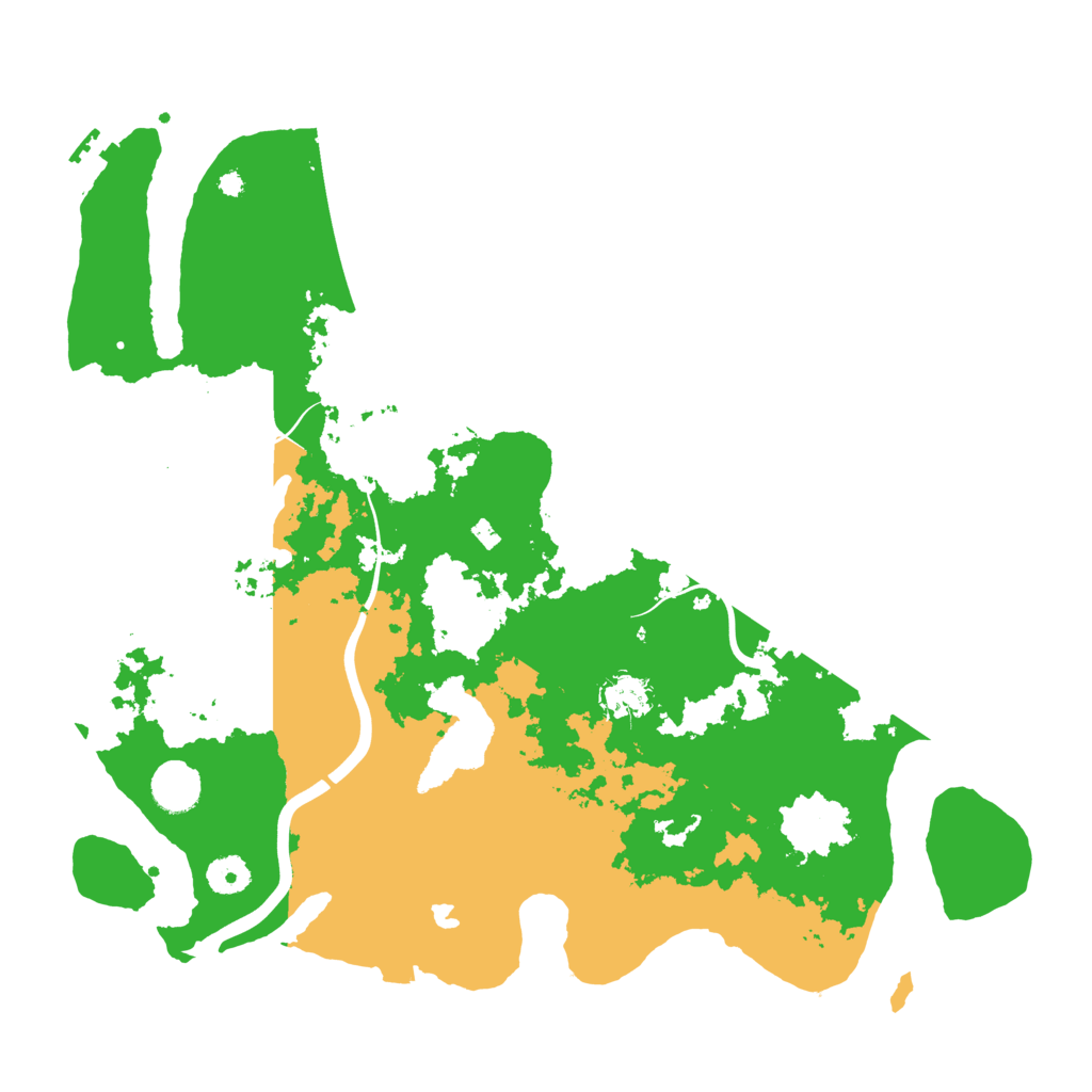 Biome Rust Map: Procedural Map, Size: 4000, Seed: 2070102783