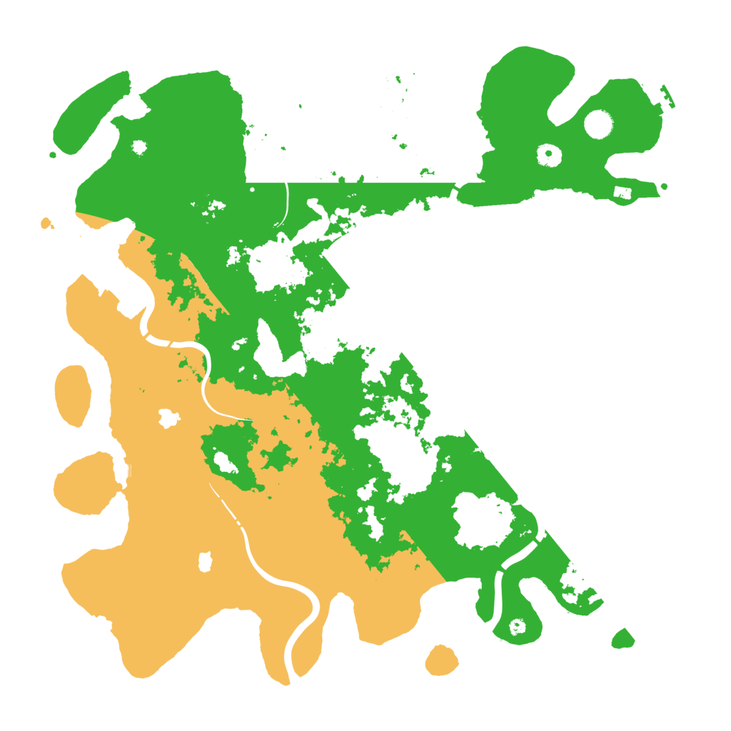 Biome Rust Map: Procedural Map, Size: 4500, Seed: 127568624