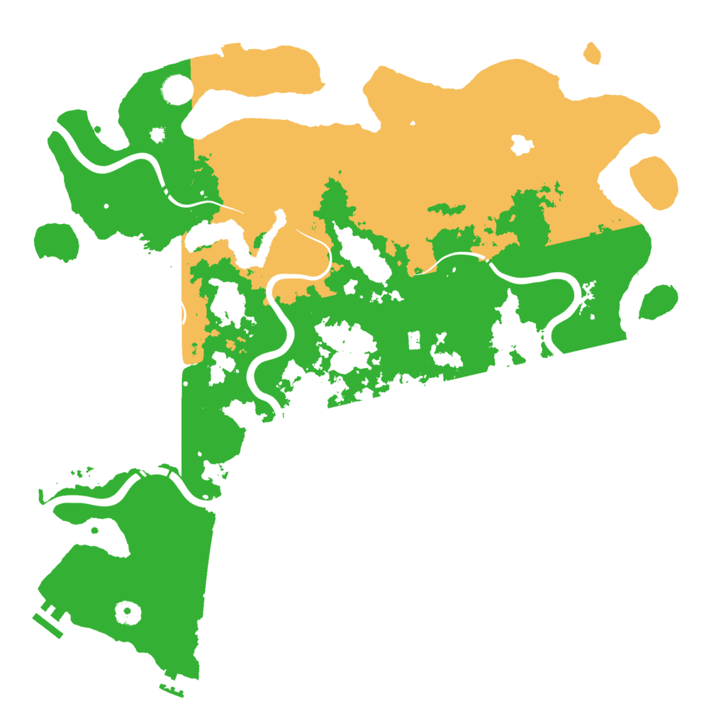 Biome Rust Map: Procedural Map, Size: 4250, Seed: 13935