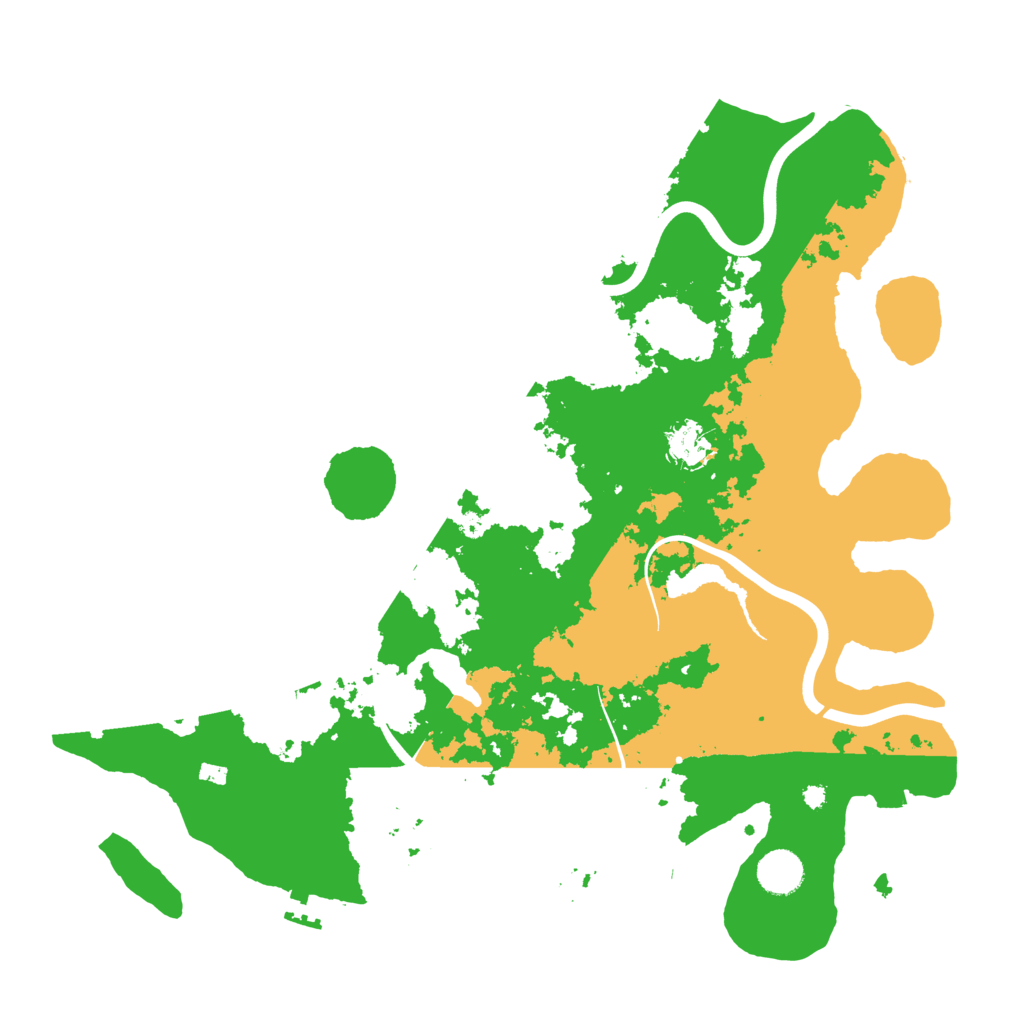 Biome Rust Map: Procedural Map, Size: 4000, Seed: 413856024
