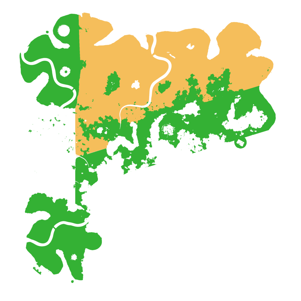 Biome Rust Map: Procedural Map, Size: 4500, Seed: 904870304