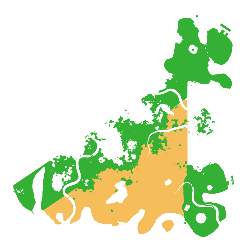 Biome Rust Map: Procedural Map, Size: 4250, Seed: 834576