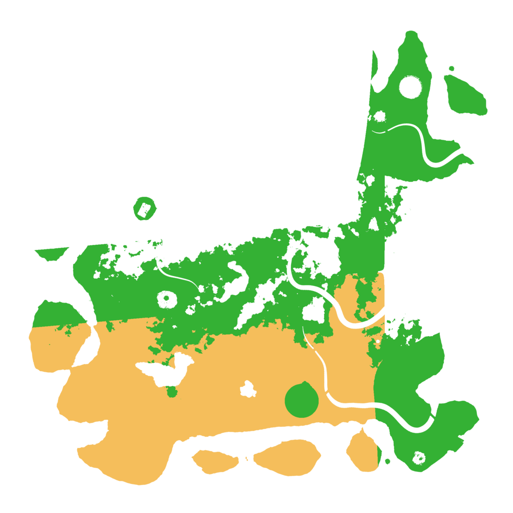 Biome Rust Map: Procedural Map, Size: 4000, Seed: 748374816