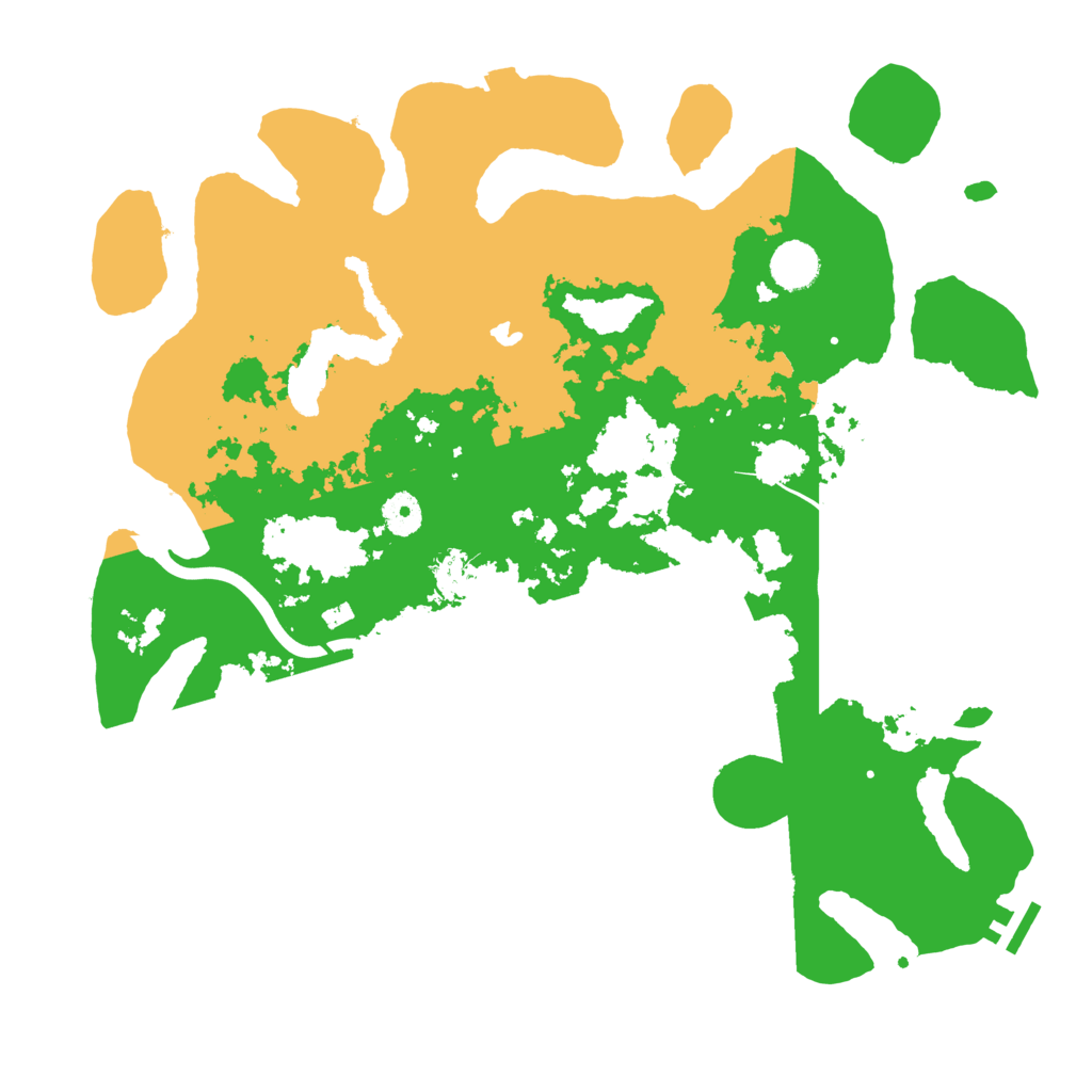 Biome Rust Map: Procedural Map, Size: 4000, Seed: 154450275