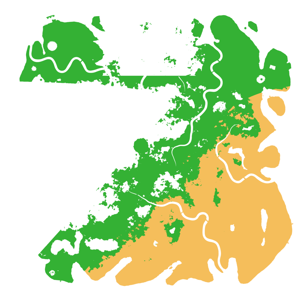 Biome Rust Map: Procedural Map, Size: 5600, Seed: 117018980