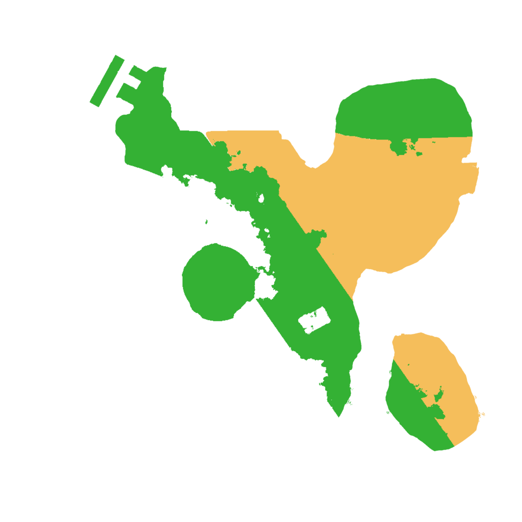 Biome Rust Map: Procedural Map, Size: 1950, Seed: 2122