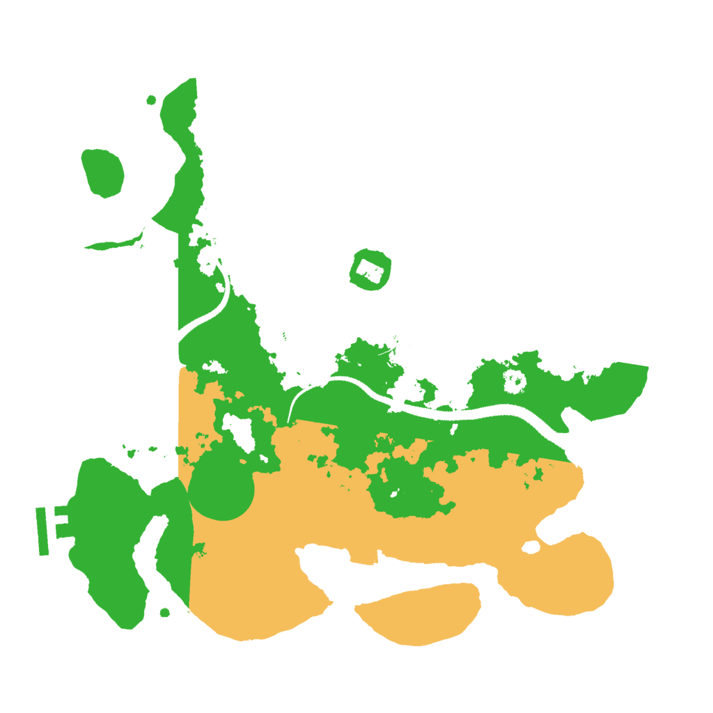 Biome Rust Map: Procedural Map, Size: 3000, Seed: 910632727